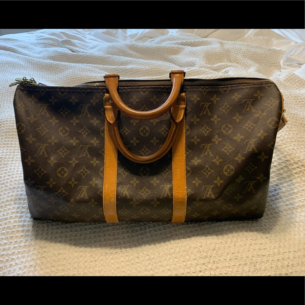 Authentic Louis Vuitton Keepall 50 Bandouliere